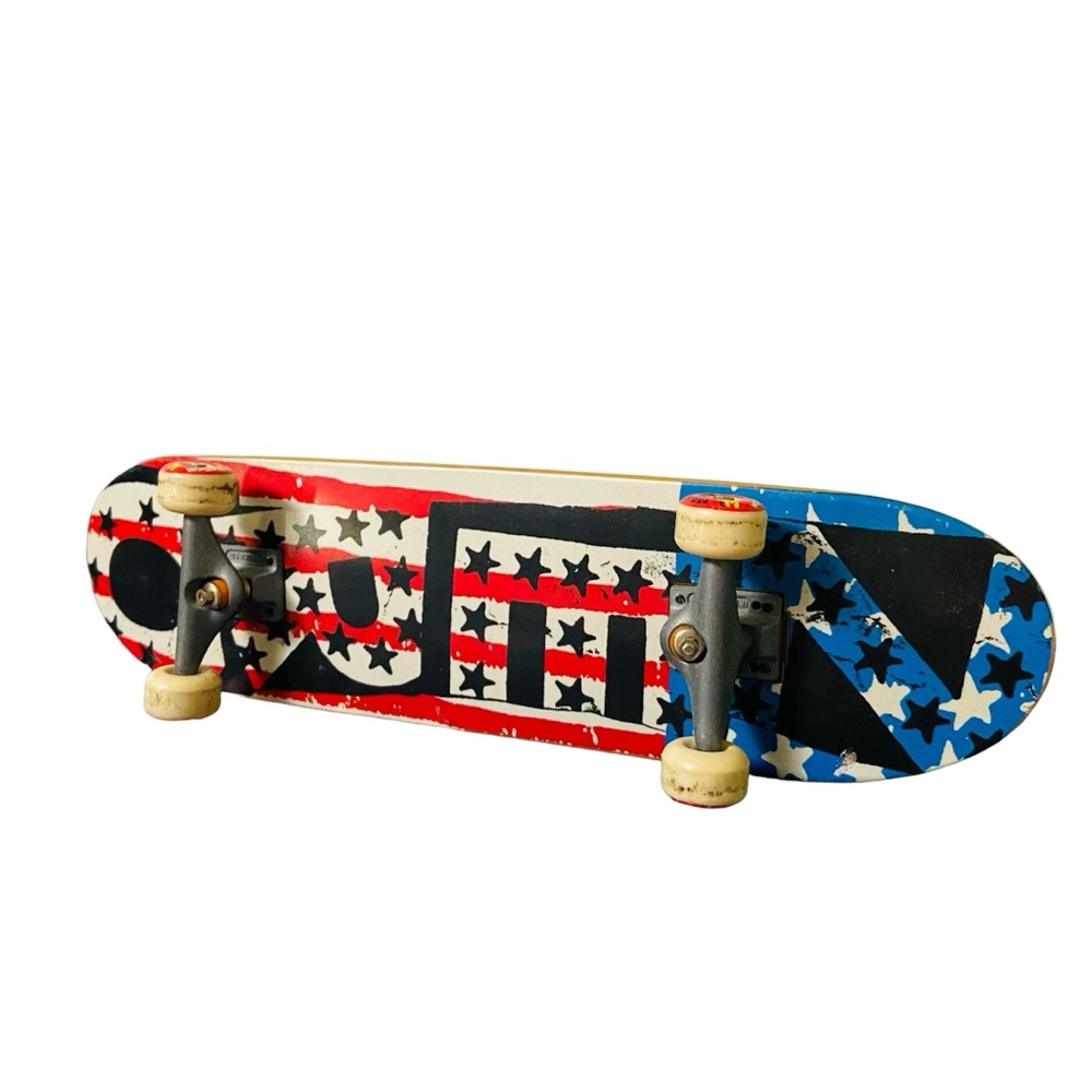 Zero American Flag Tech Deck Hand Board Rare Punk Classic